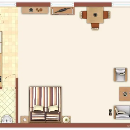 Apartmán Kuschelecke, 100m Zum Alten Strom *