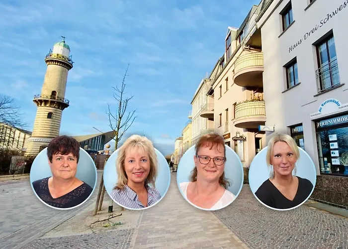 アパート Kuschelecke, 100m Zum Alten Strom ロストック